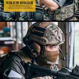 EARMOR M33 Tactical Hearing Protection Headset, Electronic Sound Pickup & Noise Reduction Headphone, Bluetooth Communication Headset for Shooting Helmet, Tactical Radio Headset