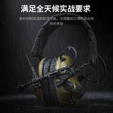 EARMOR M33 Tactical Hearing Protection Headset, Electronic Sound Pickup & Noise Reduction Headphone, Bluetooth Communication Headset for Shooting Helmet, Tactical Radio Headset