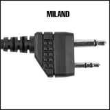 EARMOR M52 Tactical Headset PTT Adapter for Motorola 2-Way Radio with Finger Button