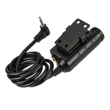 EARMOR M52 Tactical Headset PTT Adapter for Yaesu Radio with Finger Button