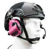 EARMOR M32H MOD4 Tactical Headset Electronics Communication Hearing Protector - Pink