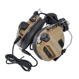 EARMOR M31H MOD4 Tactical Headset Hearing Protection for Ops-Core MT Fast ARC Helmet