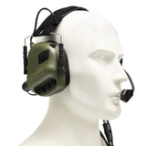 EARMOR M32 Tactical Headset & M51 Kenwood PTT Adapter & ARC Rail Adapter Sets 6 Colors