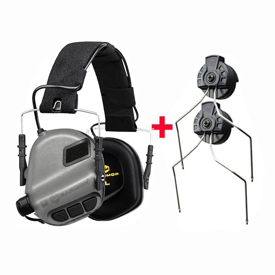 EARMOR M31 MOD4 Tactical Headset & ARC Rail Adapter Set 6 Color