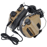 EARMOR M31H MOD4 Tactical Headset Hearing Protection for Ops-Core MT Fast ARC Helmet
