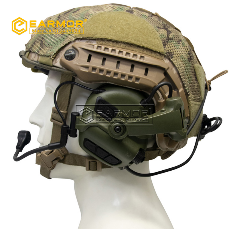 EARMOR M32X-Mark3 MilPro Military Standard RAC Headset - Coyote Brown ...