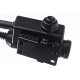 EARMOR M52 Tactical Headset PTT Adapter for Motorola Talk about Radio with Finger Button