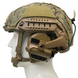 EARMOR M31X-Mark3 MilPro RAC Tactical Headset Military Standard Electronic Hearing - Foliage Green
